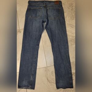 J Brand Tyler Perfect Slim Raw Selvag Wash Mens Jeans Sz 34